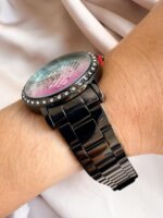 RELOJ QYQ NEGRO MUJER Q33B-503PY - Imagen 2
