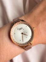 Reloj QYQ QB73J122Y oro rosa mujer