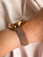 Reloj QYQ QB73J122Y oro rosa mujer - Imagen 2