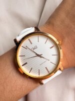 RELOJ QYQ BLANCO MUJER Q892