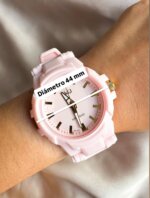 Reloj QYQ V50A-002VY deportivo rosa - Imagen 2