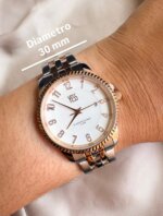 RELOJ YESS y24070-05 BICOLOR PEQUEÑO - Imagen 2