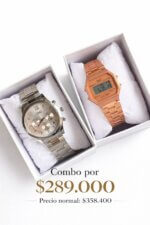 COMBO 003: 2 RELOJES X $289.000