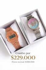 COMBO 004: 2 RELOJES X $229.000