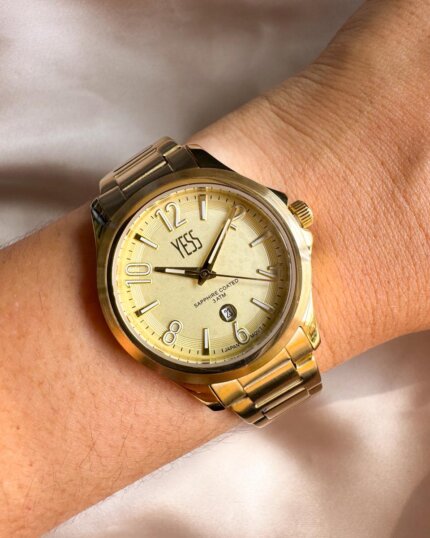 RELOJ YESS DORADO PEQUEÑO Y25016-03