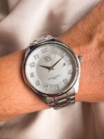 RELOJ YESS PLATEADO Y24076G-04