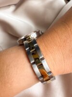 Reloj QYQ Q13C BICOLOR JOYITA - Imagen 2