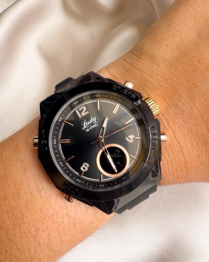 Reloj G force pequeño negro
