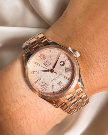 RELOJ YESS ORO ROSA PEQUEÑO Y25024-05