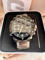 Reloj G force plateado- negro - Imagen 4